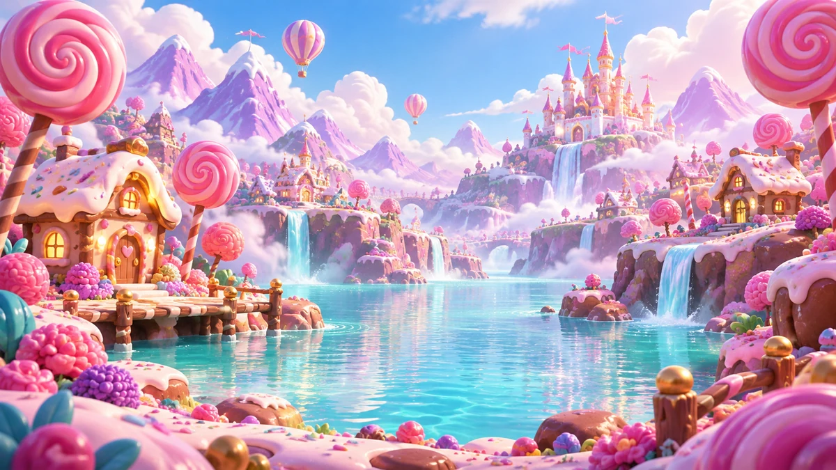 Candy World artwork — trailer placeholder